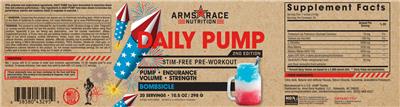 Daily Pump Bombsicle 2nd Edition label