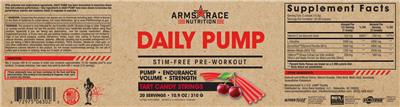 Daily Pump Tart Candy Strings label