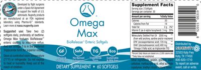 Omega Max label