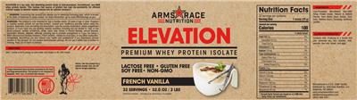 Elevation French Vanilla label