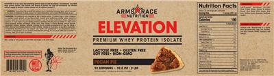 Elevation Pecan Pie label