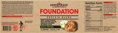 Foundation Apple Fritter label
