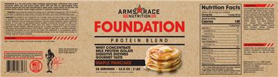 Foundation Maple Pancake label