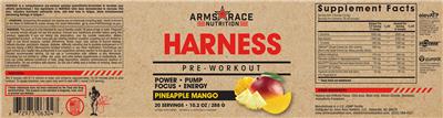 Harness Pineapple Mango label