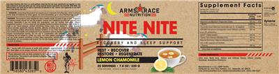 Nite Nite Lemon Chamomile label
