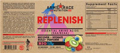 Replenish Big Sky label