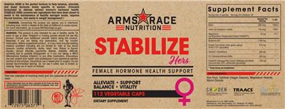 Stabilize Hers label