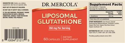 Liposomal Glutathione label