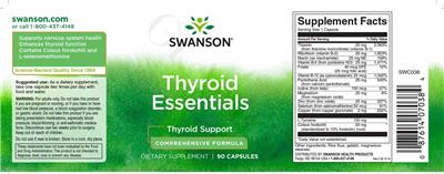 Thyroid Essentials label