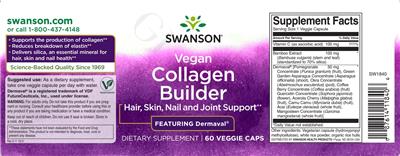 Vegan Collagen Builder label