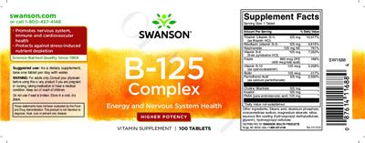 B-125 Complex label