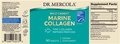 Wild Caught Marine Collagen label