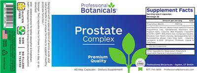 Prostate Complex label