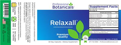 Relaxall label