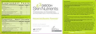 Advanced Diuretic Formula label