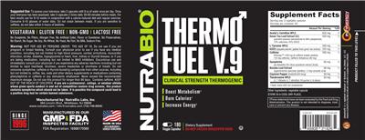 Thermo Fuel V.9 label
