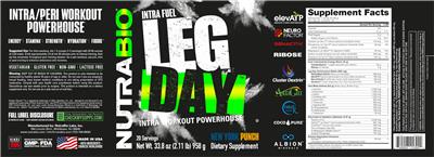 Leg Day New York Punch label
