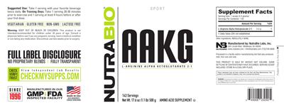 AAKG label