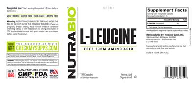 L-Leucine label