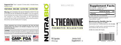 L-Theanine label