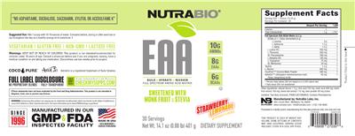 EAA Strawberry Lemonade label