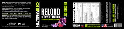 Reload Recovery Matrix Grape Berry Crush label