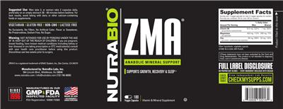 ZMA label
