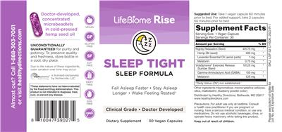 Sleep Tight label