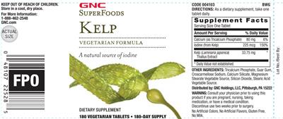 Kelp label
