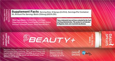 Beauty+ label