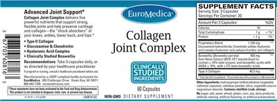 Collagen Joint Complex label