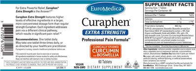 Curaphen Extra Strength label