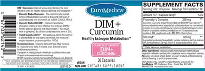 DIM + Curcumin label