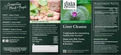 Liver Cleanse label