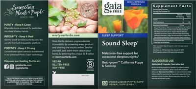 Sound Sleep label
