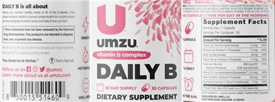 Daily B label