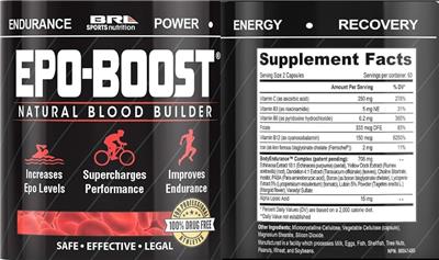 EPO-Boost label