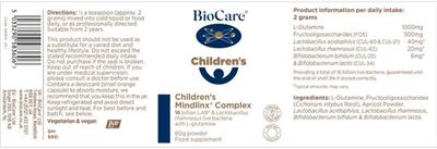 Children's Mindlinx Complex label