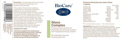 Gluco Complex label