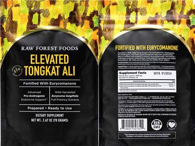 Elevated Tongkat Ali label