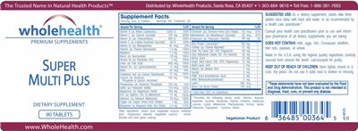 Super Multi Plus label