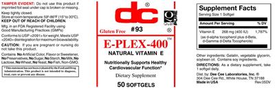 E-Plex-400 label