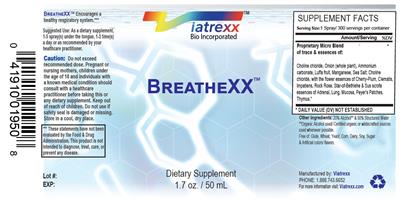 BreatheXX label