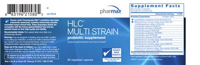 HLC Multi Strain label