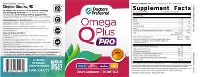 Omega Q Plus Pro label