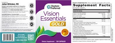 Vision Essentials Gold label