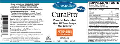 CuraPro 750 mg label