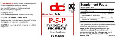 P-5-P label
