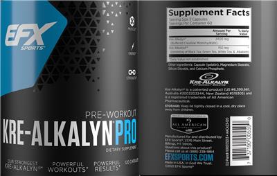 Kre-Alkalyn Pro label