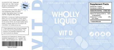 Vit D label
